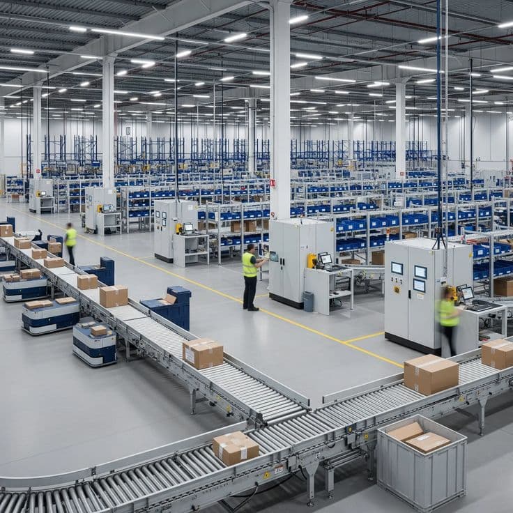 Electronics manufacturing component close-up