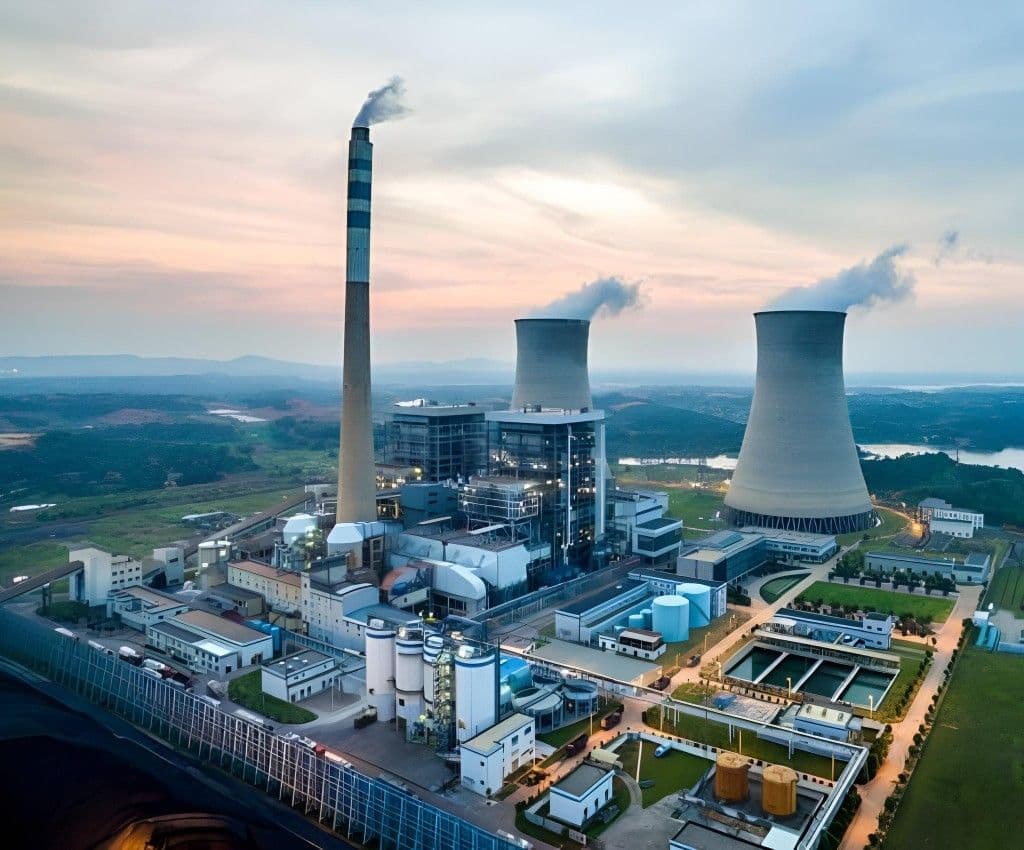 Power generation facility with large-scale infrastructure