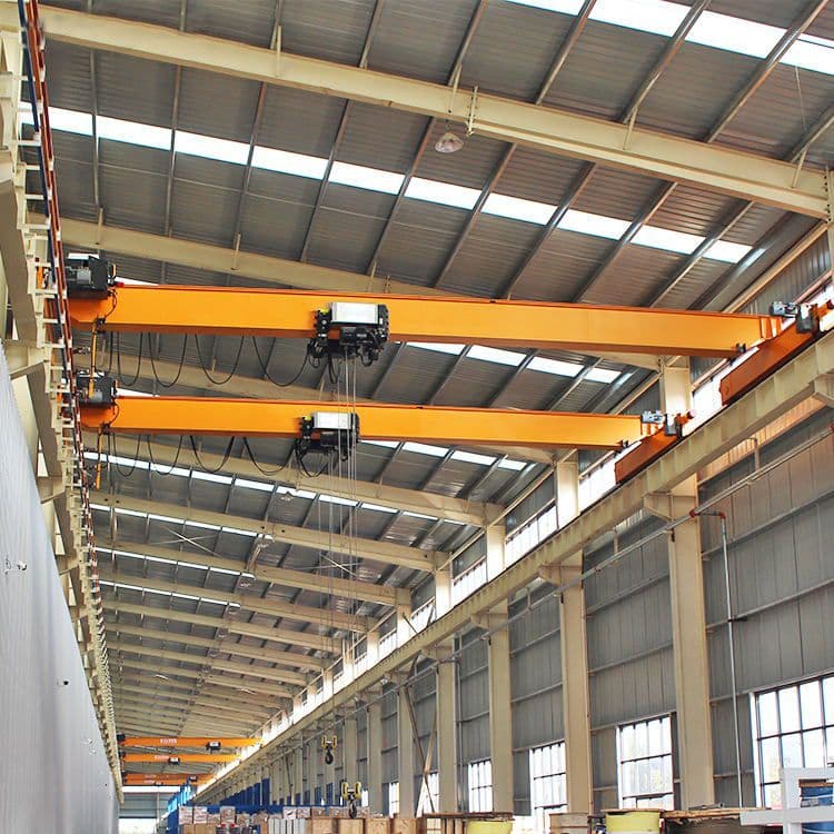 Heavy industrial structural system for crane support